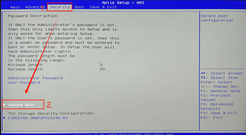 update Bios
